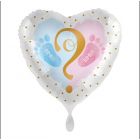 PALLONCINO DF MYLAR CUORE BIMBO O BIMBA?