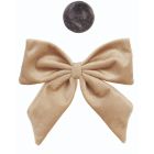 FIOCCO VELLUTO CAMMELLO CON ADESIVO