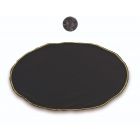 SOTTOPIATTO NERO IN VELLUTO 