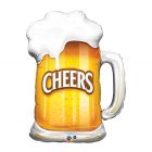 PALLONCINO MYLAR SUPERSHAPE BOCCALE BIRRA