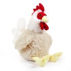 PELUCHE GALLINA BEIGE 25CM