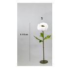 FIORE ARTIFICIALE RANUNCOLO CON STELO H CM 115