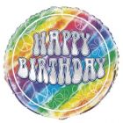 PALLONCINO MYLAR HAPPY BIRTHDAY HIPPY