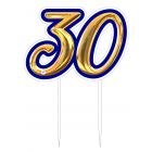 CAKE TOPPER PLEX 30 BLU ORO DF