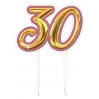 CAKE TOPPER PLEX 30 ROSA ORO DF