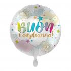 PALLONCINO DF MYLAR 18" BUON COMPLEANNO RAINBOW