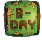 PALLONCINO MYLAR 18" VIDEOGAME MINECRAFT