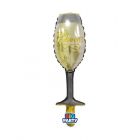 PALLONCINO MYLAR MINISHAPE FLUTE 17x48CM 43064