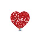 6 SOTTOBICCHIERI Ø 9cm LOVE LV