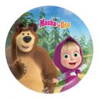 PIATTI MASHA E ORSO 18CM PZ. 8