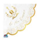 TOVAGLIOLI CRESIMA ELEGANT 33x33CM PZ.16 76746