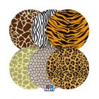 PIATTI MIX 24CM ANIMALIER PZ.6 76553