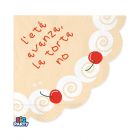 TOVAGLIOLI CAKE PARTY 33x33CM PZ.16 76624