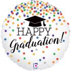 PALLONCINO MYLAR HAPPY GRADUATION