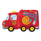 PALLONCINO MYLAR SUPERSHAPE CAMION DEI POMPIERI