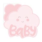 TOVAGLIOLI SAGOMATI CLOUD PINK PZ.16