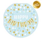 TOVAGLIOLI SAGOMATI HAPPY BIRTHDAY CELESTE PZ.16