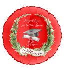 PALLONCINO MYLAR 18" LAUREA AUGURI DOTTORESSA