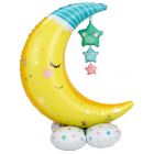 PALLONCINO AIRLOONZ LUNA E STELLE