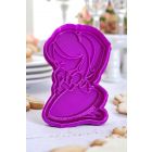 TAGLIA PASTA DF PRIMA COMUNIONE BIMBA SEDUTA