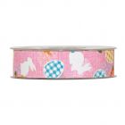 NASTRO EASTER BUNNY 25MM X 15MT ROSA