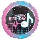 PALLONCINO MYLAR 18" BIRTHDAY TIK TOK