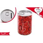 SALVADANAIO HEARTS 7,6x11CM LV