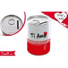 SALVADANAIO TI AMO LOVE 7,6x11CM   440230 LV