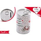 SALVADANAIO CUORICINI 7,6x11CM LV