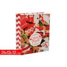 SHOPPER NATALIZIA 26X32X12CM  446316