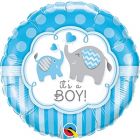 PALLONCINO MYLAR TONDO IT'S A BOY