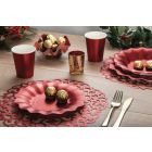 PIATTI ROSSI LINEA SATIN PZ.8