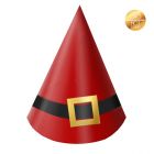 CAPPELLINI IN CARTA SANTA CLAUS PZ.6