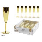 SET 6 CALICI ORO 14CL RIUTILIZZABILE