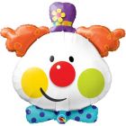 PALLONCINO MYLAR SUPERSHAPE CLOWN