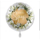 PALLONCINO DF MYLAR 18" VIVA GLI SPOSI GOLD