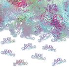 CORIANDOLI DECORATIVI BUON COMPLEANNO IRIDESCENTE