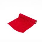 RUNNER DA TAVOLO IN VELLUTO ROSSO 40CM X 5 MT