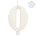 CANDELINA NUMERICA GLITTER N.0