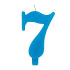 CANDELINA NUMERICA COLORATA N.7