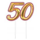 CAKE TOPPER PLEX 50 ROSA ORO DF