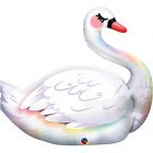 MYLAR SUPERSHAPE IL CIGNO 35inch