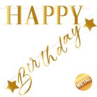 FESTONE HAPPY BIRTHDAY ORO SCRITTE SEPARATE