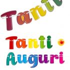 FESTONE TANTI AUGURI COLORS