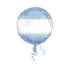 PALLONCINO MYLAR STELLE AZZURRE PERSONALIZZABILE