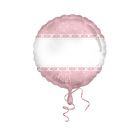 PALLONCINO MYLAR CUORI ROSA PERSONALIZZABILE