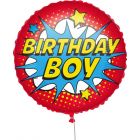 PALLONCINO MYLAR BIRTHDAY SUPERHERO