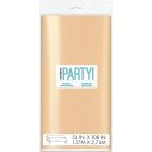 TOVAGLIA IN PLASTICA ROSA GOLD METALLIZZATO