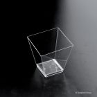 COPPETTA ROMBO PS-TRASPARENTE 95CC PZ.25