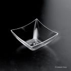 COPPETTA QUADRATA PS-TRASPARENTE 90CC PZ.25